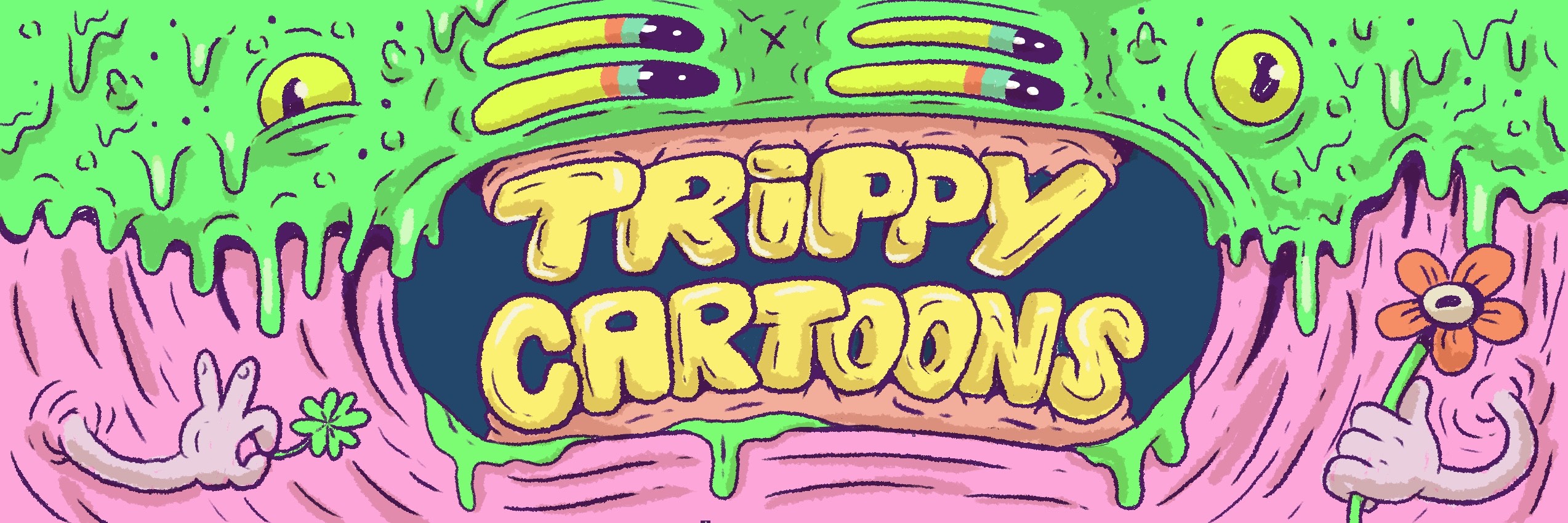 Trippy Cartoons banner